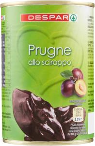 PRUGNE SCIROPPATE DESPAR 425G