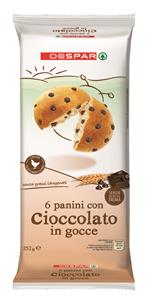 PANINI GOCCE CIOCCOLATO DESPAR 252G