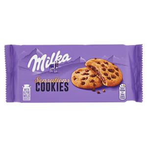 Milka Cookies Sensation, cookies ripieni di cioccolato al latte Milka- 156g