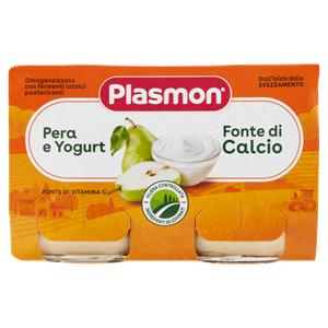 OMOG. PLASMON 120GX2 YOGURT PERA