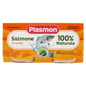 OMOG.PLASMON 80GX2 SALMONE/VERDURE