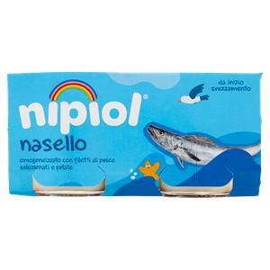 OMO PESCE  NASELLO  NIPIOL  x2  80g