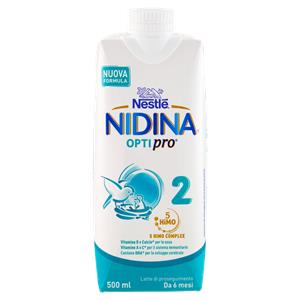 NESTLÉ NIDINA Optipro 2 da 6 mesi Latte di proseguimento liquido 500ml