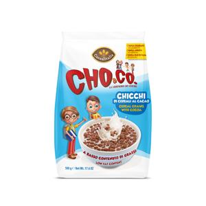 CHICCI CEREALI CACAO CHO & CO GR500