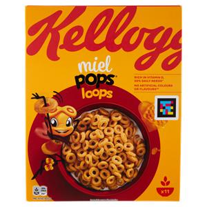 MIEL POPS KELLOGG'S 330G ANELLINI