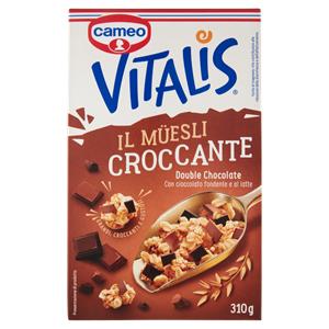 MUESLI VITALIS CAMEO  DOUBLE CHOCO 310G