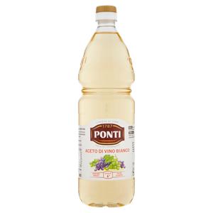 ACETO DI VINO BIANCO PONTI 1LPET.ACID.6%