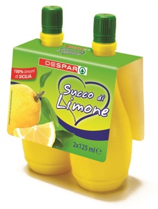 SUCCO DI LIMONE DESPAR 2X125ML