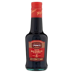 ACETO BALSAMICO IGP PONTI 250ML ET.ROSSA