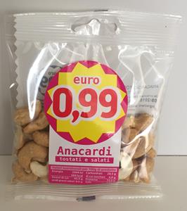 ANACARDIO SALATI MADIVENTURA 45g (0.99)