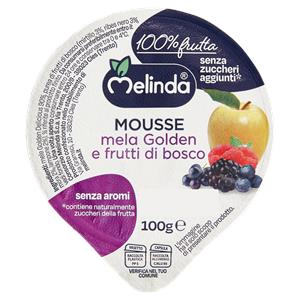 MOUSSE DI MELE/FRUTTI BOSCO MELINDA 100g