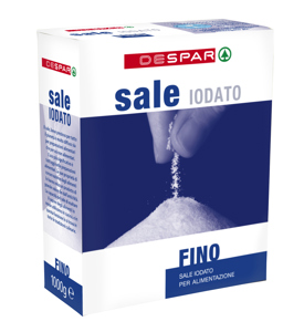 SALE FINO DESPAR 1KG IODATO