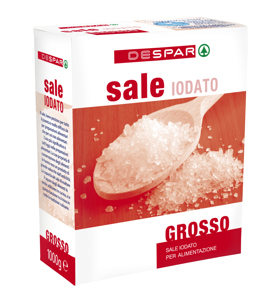 SALE GROSSO DESPAR 1KG IODATO