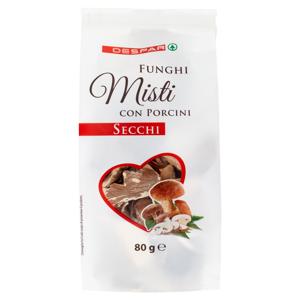 FUNGHI MISTI DESPAR 80G SECCHI C/PORCINI