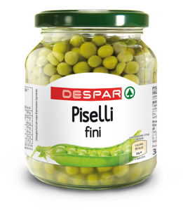 PISELLI FINI DESPAR 340G VASO VETRO