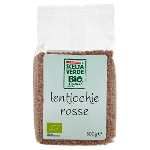 LENTICCHIE ROSSE SCELTA VERDE 500g