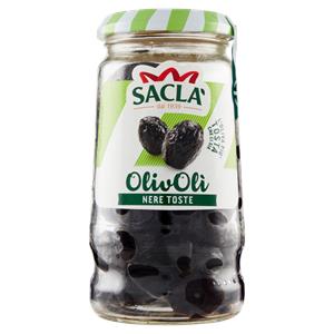 OLIVE SACLA' 200G NERE TOSTE