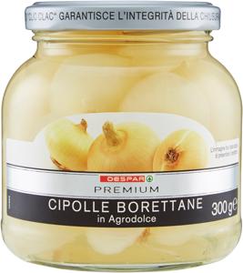 CIPOLLE BORETTANE PREMIUM 300G AGRODOLCE