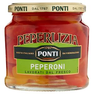 PEPERONI PEPERLIZIA PONTI 350G VASO