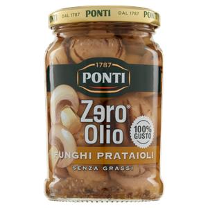 FUNGHI PRATAIOLI ZERO OLIO PONTI 300G