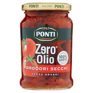 POMODORI ESSICCATI ZERO OLIO PONTI 300G