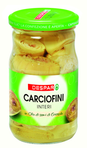 CARCIOFINI DESPAR 290G INTERI