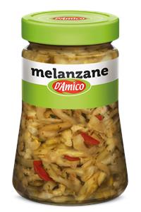 MELANZANE FILETTI IN OLIO  D'AMICO  470G