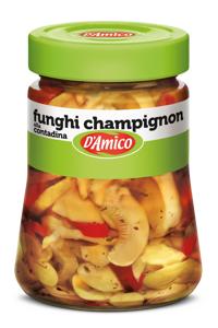 FUNGHI CHAMPIGNON TAGLIATI D'AMICO 280G