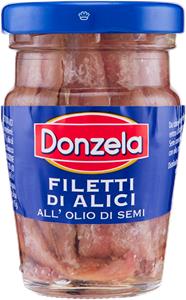 FILETTI DI ALICI STESI DONZELA 80G