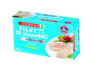 FILETTO DI SGOMBRO DESPAR 125G NATURALE