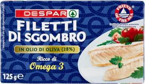 FILETTI SGOMBRO DESPAR 125G