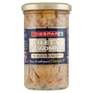 FILETTI DI SGOMBRO DESPAR 250G VASO