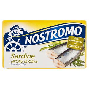 SARDINE NOSTROMO 120G OLIO OLIVA