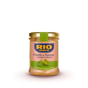 FILETTI TONNO OLIO EV.RIO MARE 180G VASO