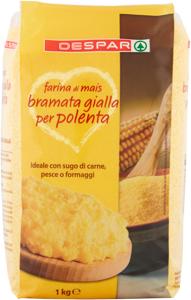 FARINA DI MAIS DESPAR 1KG BRAMATA GIALLA