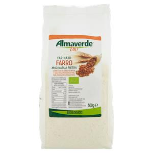 FARINA BIO ALMAVERDE 500G FARRO MAC.PIET