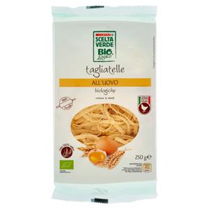 TAGLIATELLE UOVO SCELTA VERDE 250G BIO