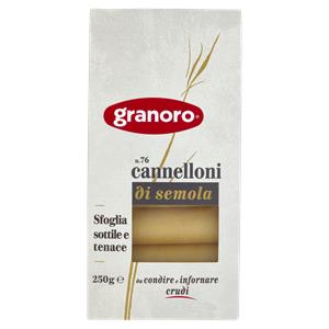 CANNELLONI SEMOLA GRANORO 250G N.76