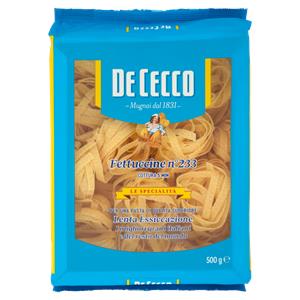 FETTUCCINE 233 DE CECCO 500G NIDI