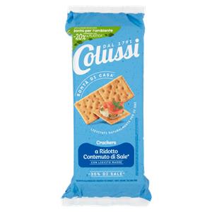 CRACKERS COLUSSI  500G NON SALATI