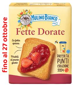 Mulino Bianco Fette Biscottate Dorate 315g