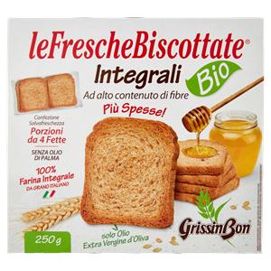 FETTE GRISSIN BON 250G BIO INTEGRALI