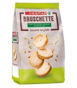 BRUSCHETTE DESPAR 150G OLIO EXVERG.OLIVA