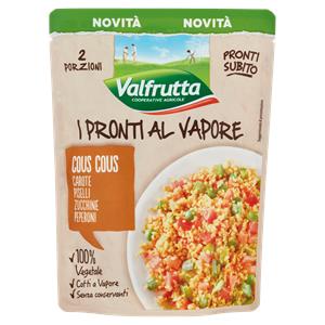 PRONTI VAPORE VALFRUTTA 220G COUS COUS