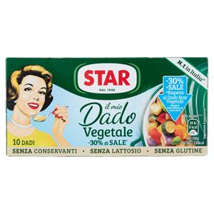 DADO STAR VEGETALE 10 CUBI -30% SALE