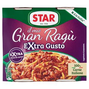 GRAN RAGU' STAR 180GX2 EXTRA GUSTO