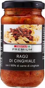 RAGU' DI CINGHIALE PREMIUM 190G