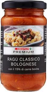 RAGU' ALLA BOLOGNESE PREMIUM 190G