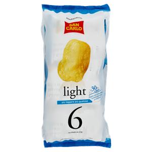 PATATINE LIGHT SAN CARLO 25GX6 MPK