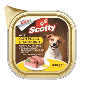 PATE' CANE SCOTTY 300G POLLO/TACCHINO